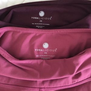 yogolicious cropped leggings